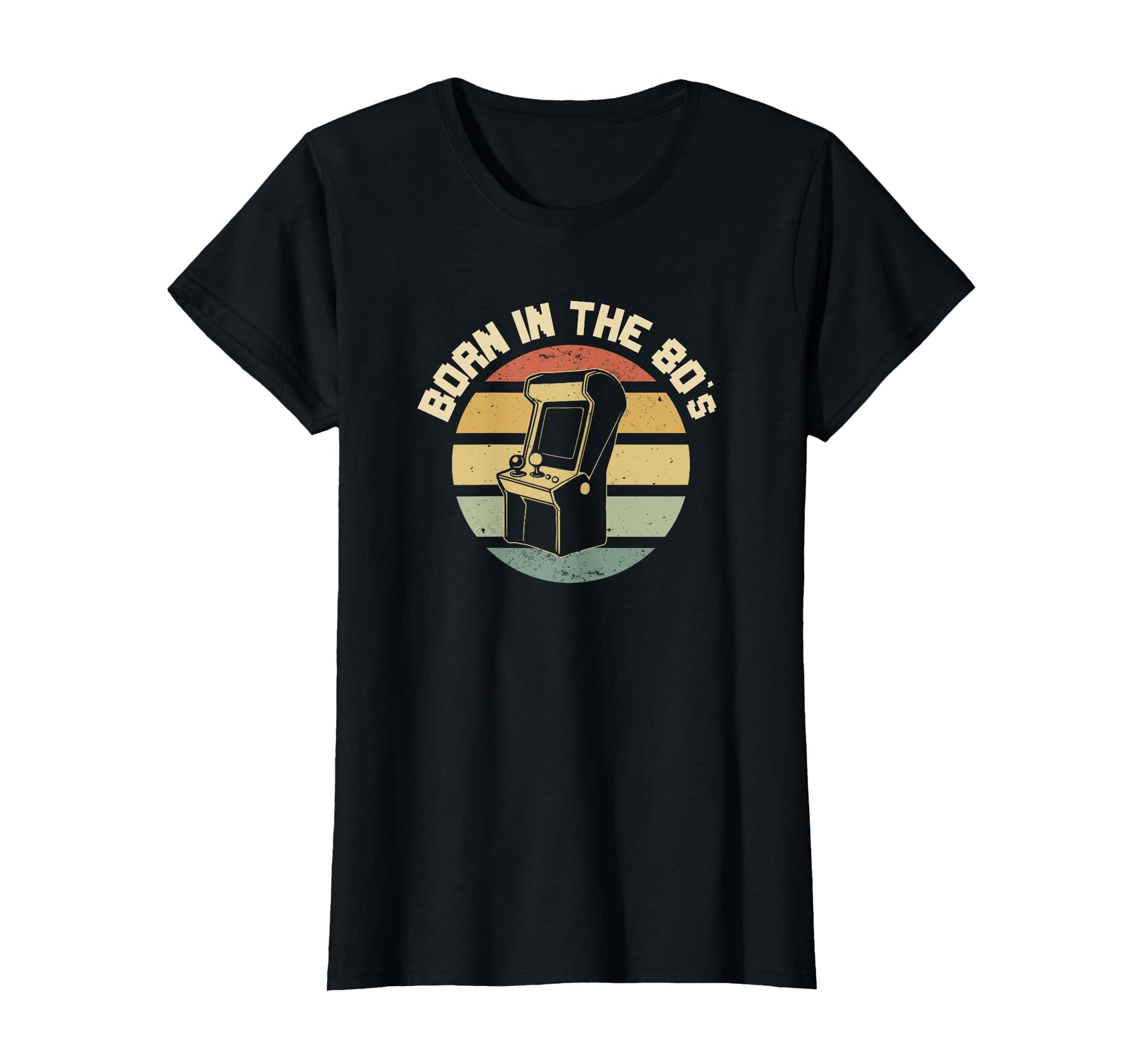 80S Born Arcade Gamer Nostalgia T-Shirt - Trendy Graphic for Adults - T-Shirt, Sweatshirt, Hoodie