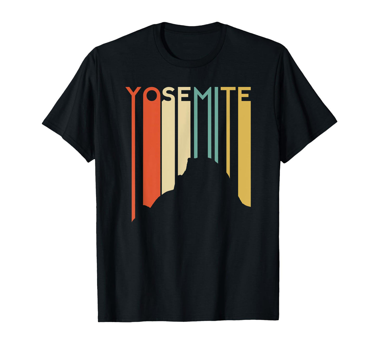 Yosemite National Park Half Dome Camp T-Shirt - Unique Graphic Unisex - T-Shirt, Sweatshirt, Hoodie