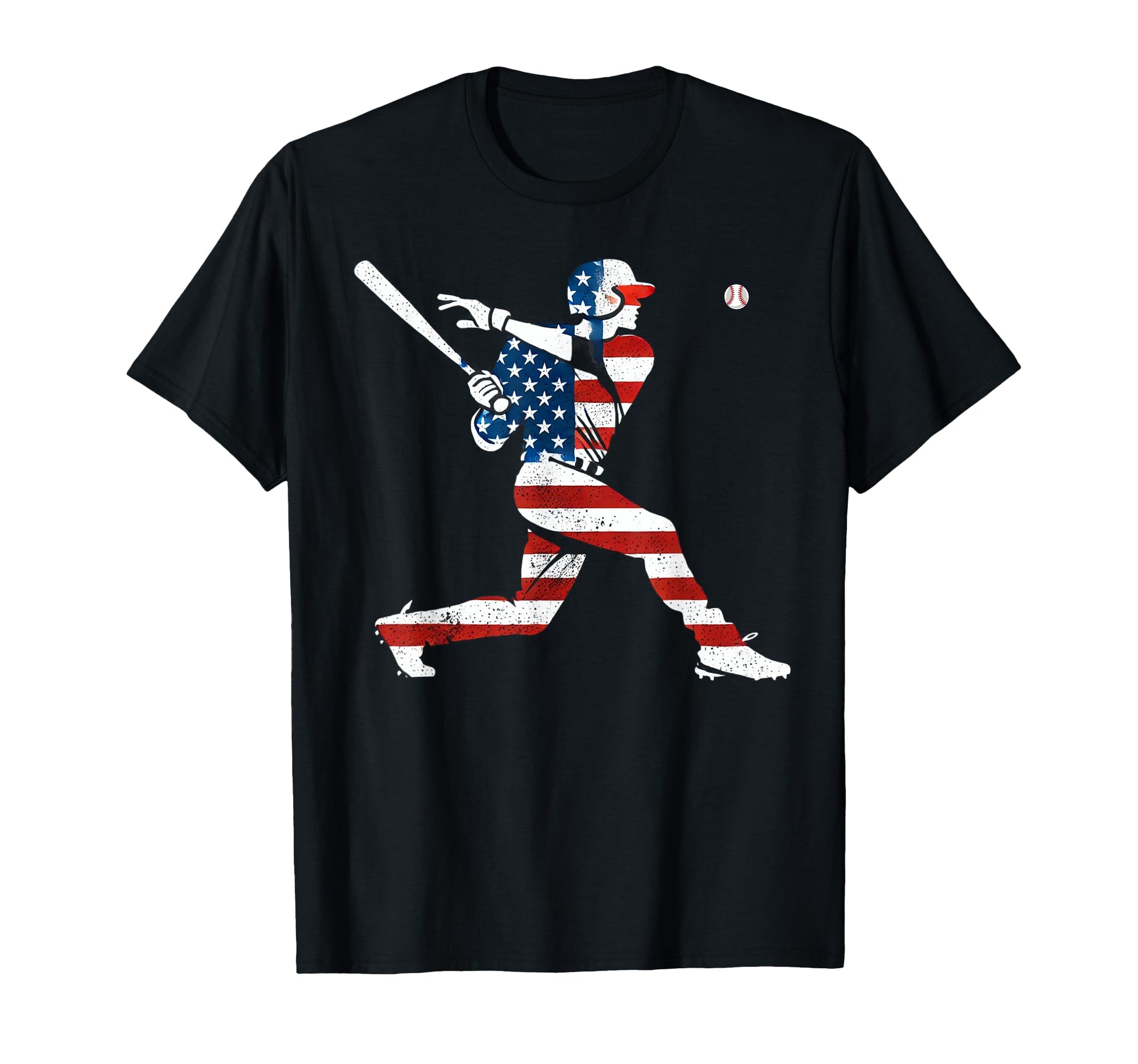 American Baseball Player Batter T-Shirt - Aesthetic Graphic for Adults - T-Shirt, Sweatshirt, Hoodie