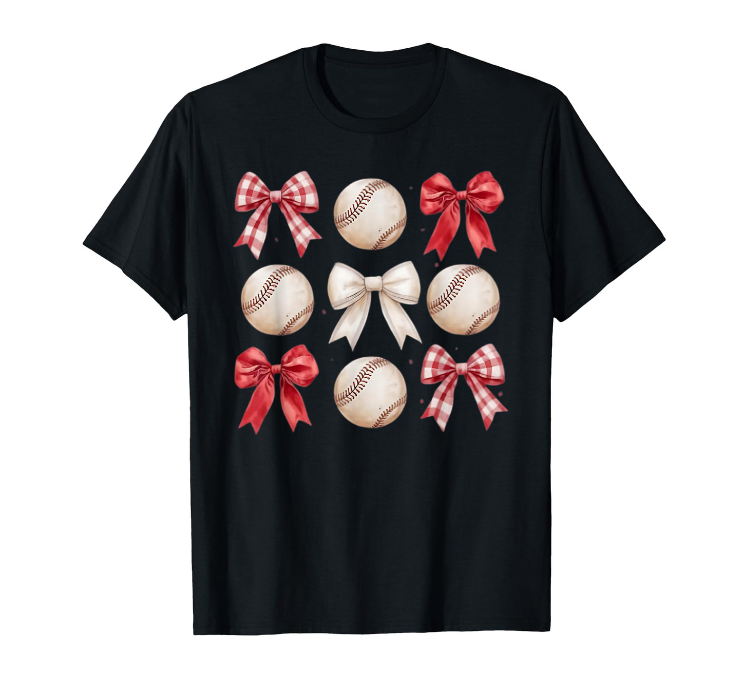 Baseball Coquette Bow Mom Sister T-Shirt - Streetwear Style Unisex - T-Shirt, Sweatshirt, Hoodie