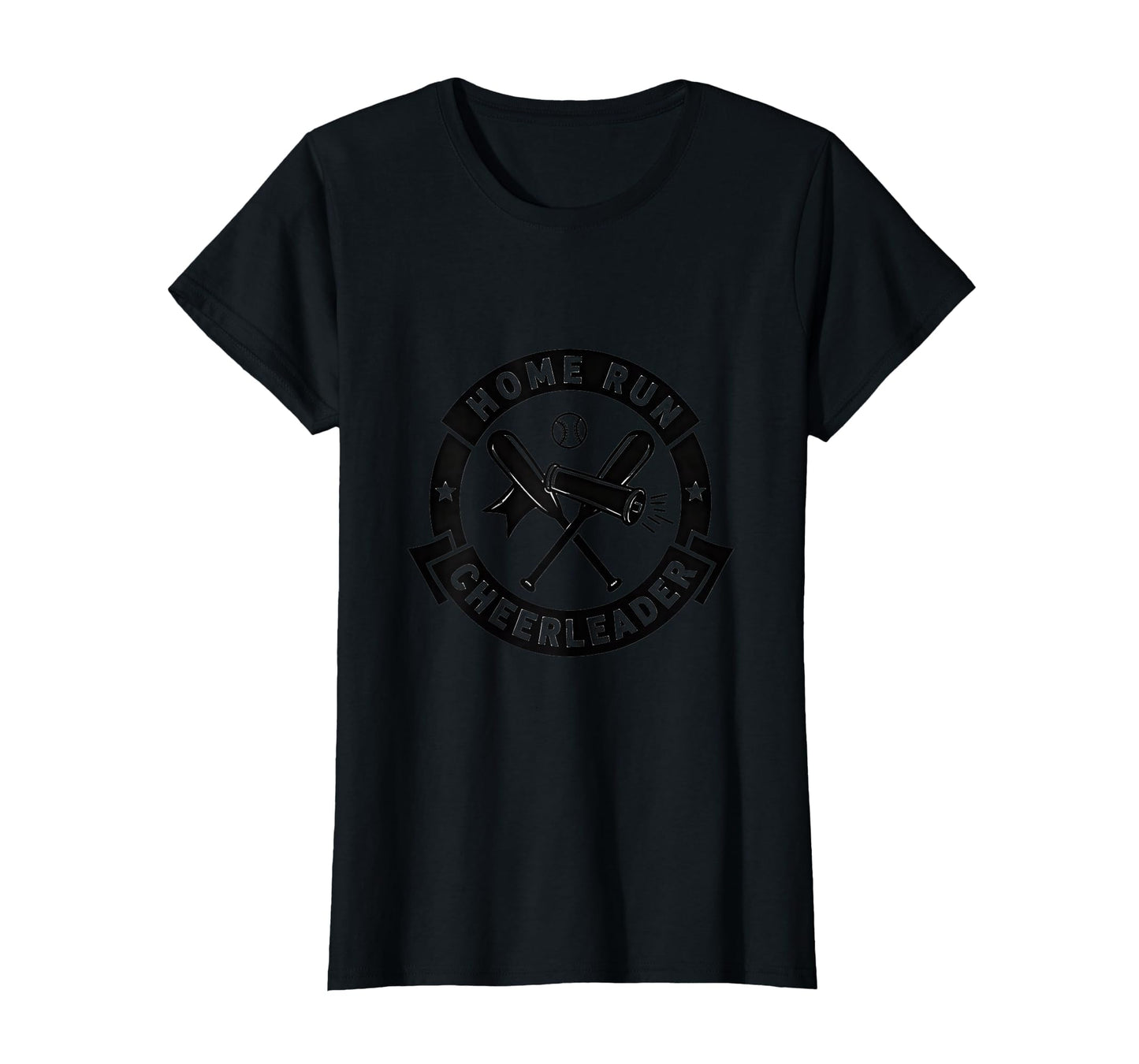 Home Run Cheerleader Softball Mom T-Shirt - Graphic Print Men Women - T-Shirt, Sweatshirt, Hoodie