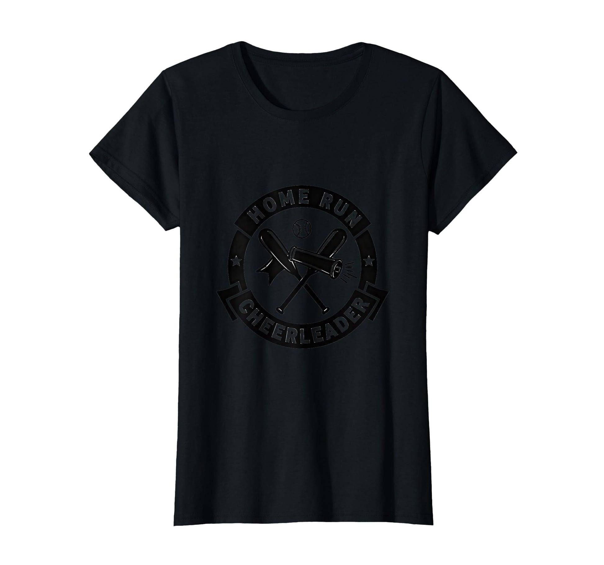 Home Run Cheerleader Softball Mom T-Shirt - Graphic Print Men Women - T-Shirt, Sweatshirt, Hoodie