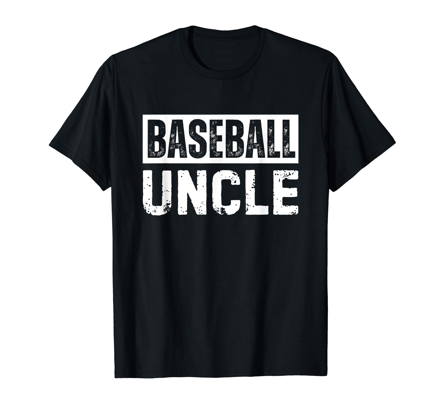 Baseball Uncle Distressed T Shirts T-Shirt - Aesthetic Graphic Unisex - T-Shirt, Sweatshirt, Hoodie