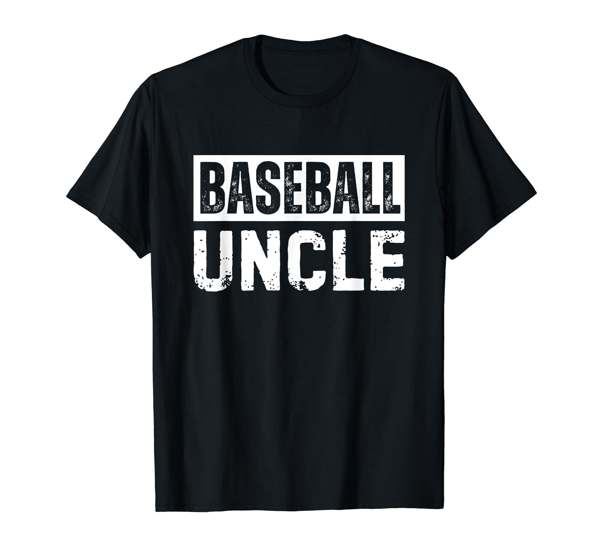 Baseball Uncle Distressed T Shirts T-Shirt - Aesthetic Graphic Unisex - T-Shirt, Sweatshirt, Hoodie