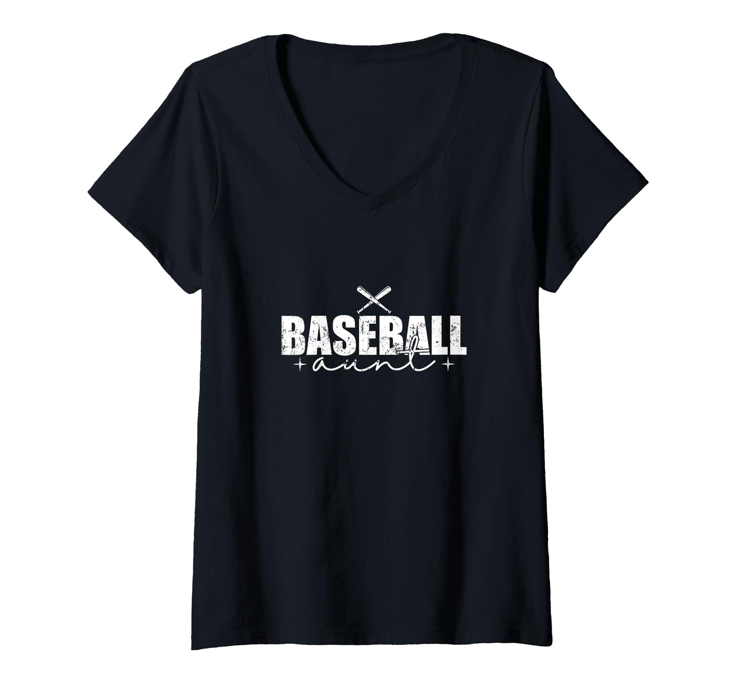 Baseball Auntdiamond Fanhome Run Aunt T-Shirt - Novelty Apparel Unisex - T-Shirt, Sweatshirt, Hoodie