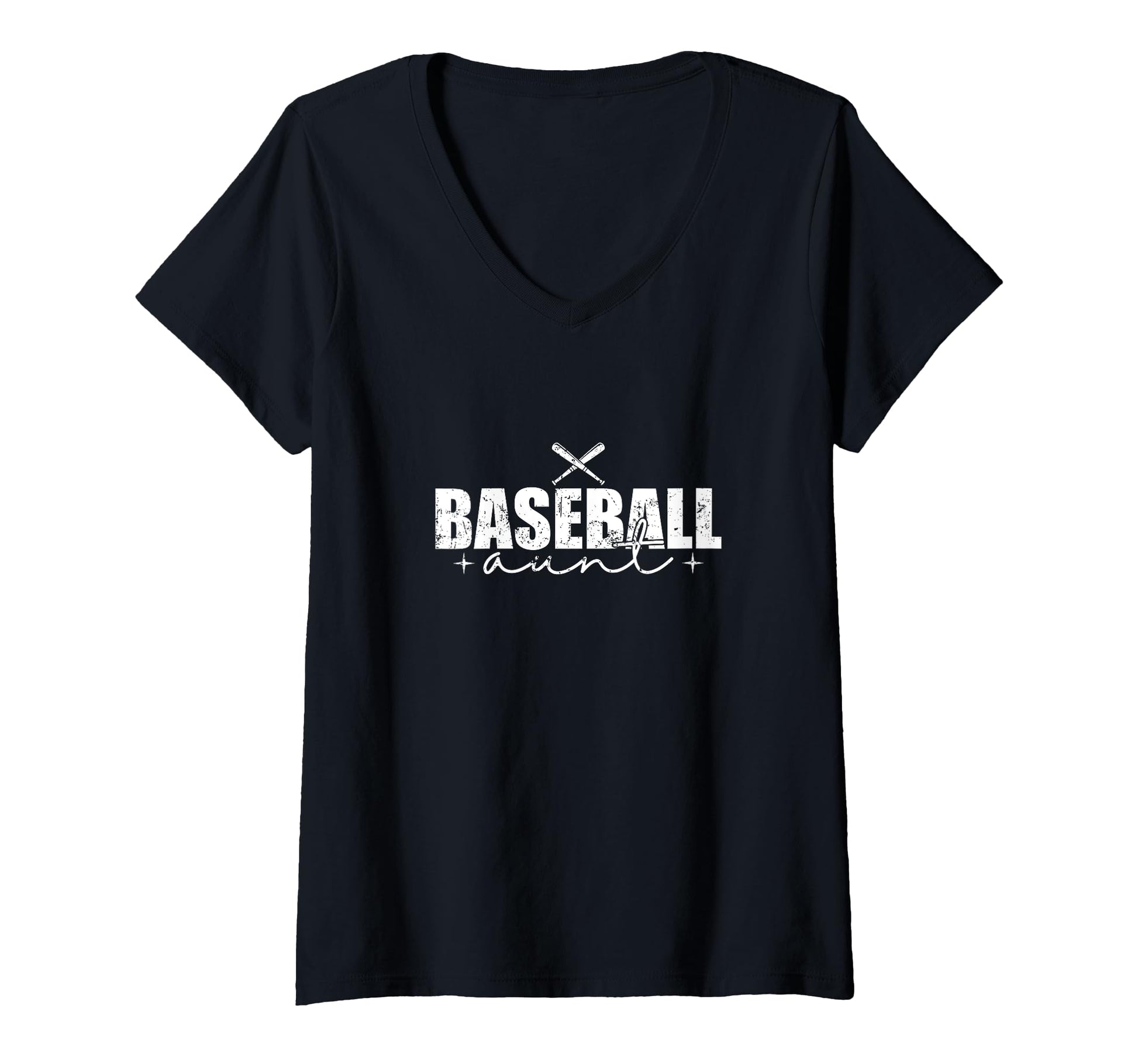 Baseball Auntdiamond Fanhome Run Aunt T-Shirt - Novelty Apparel Unisex - T-Shirt, Sweatshirt, Hoodie