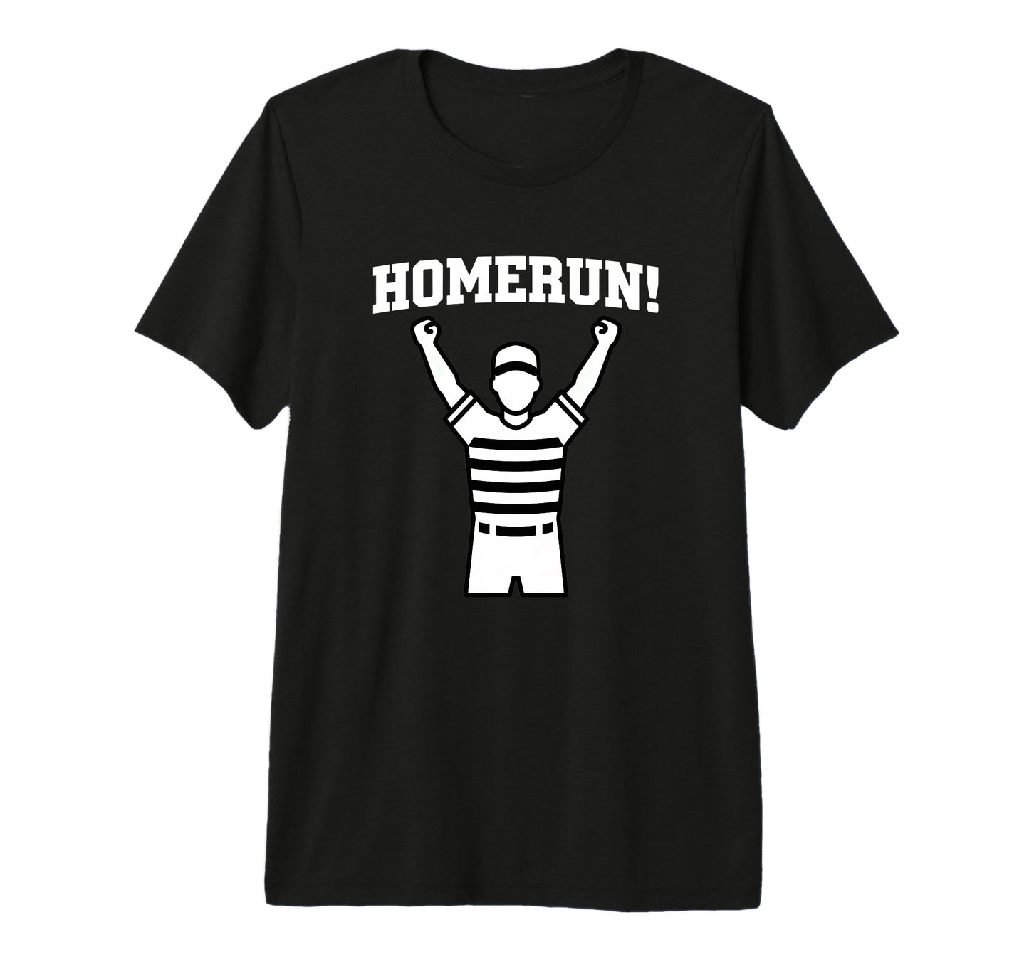 Homerun Baseball Fan Funny Player T-Shirt - Fun Novelty Design Men Women - T-Shirt, Sweatshirt, Hoodie