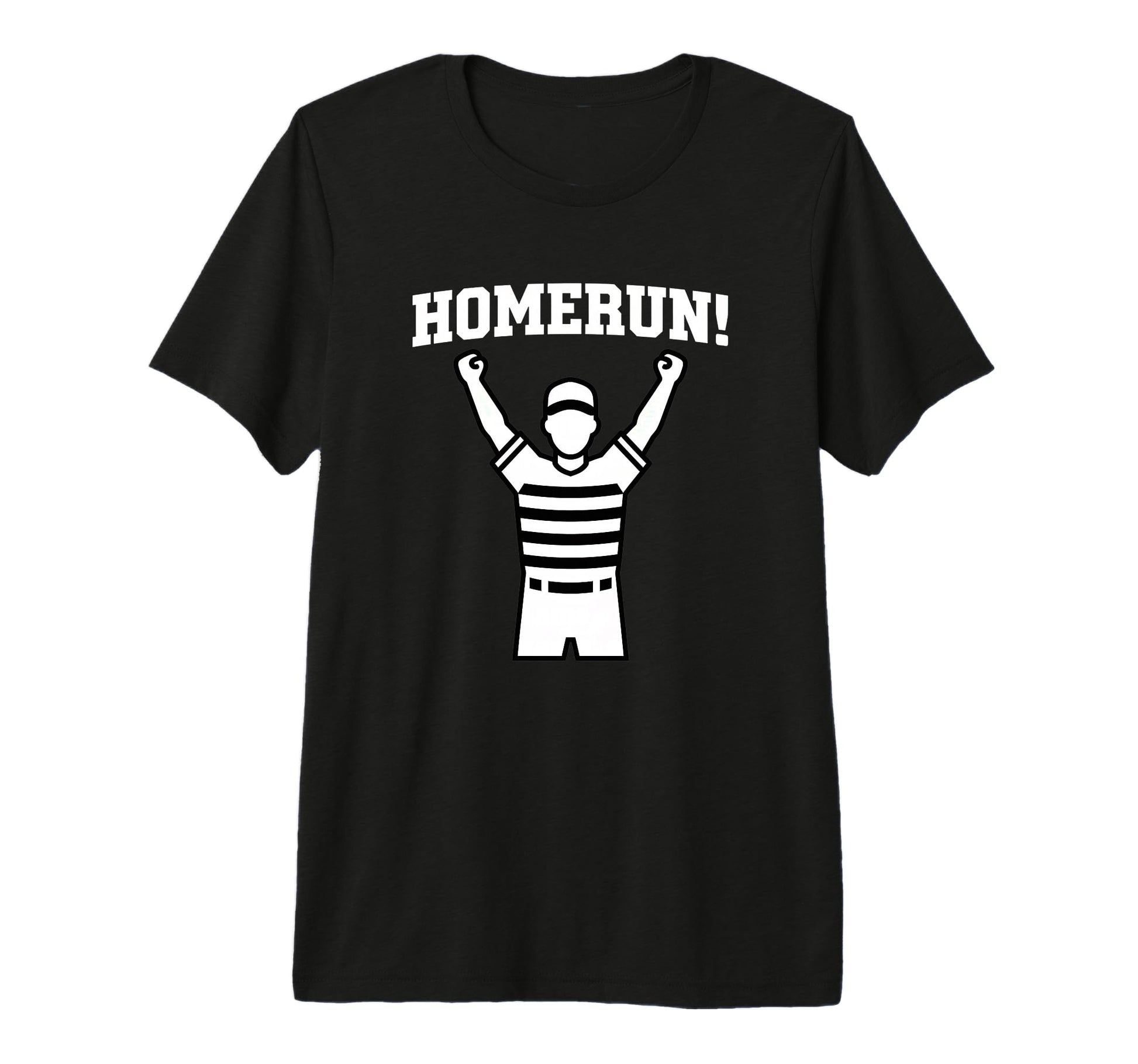 Homerun Baseball Fan Funny Player T-Shirt - Fun Novelty Design Men Women - T-Shirt, Sweatshirt, Hoodie
