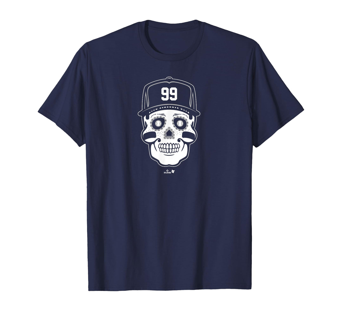 Aaron Judge Sugar Skull New York T-Shirt - Casual Everyday Wear for Adults - T-Shirt, Sweatshirt, Hoodie