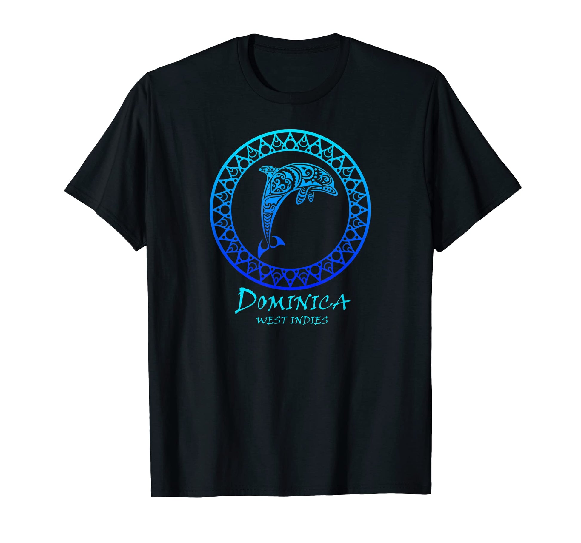 Dominica West Indies Tribal T-Shirt - Fun Novelty Design for Adults - T-Shirt, Sweatshirt, Hoodie