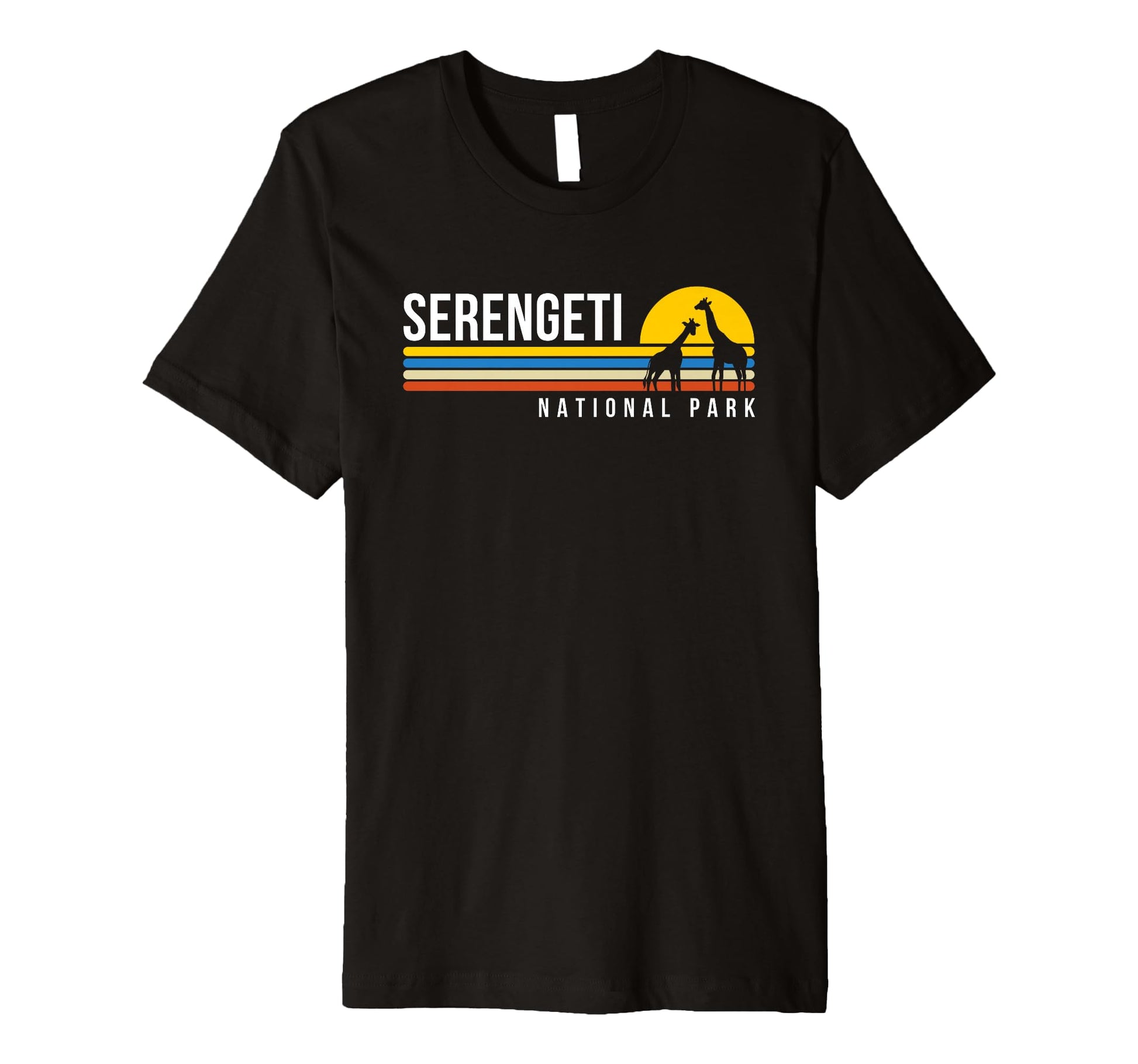 Serengeti National Park Souvenirs T-Shirt - Aesthetic Graphic for Adults - T-Shirt, Sweatshirt, Hoodie