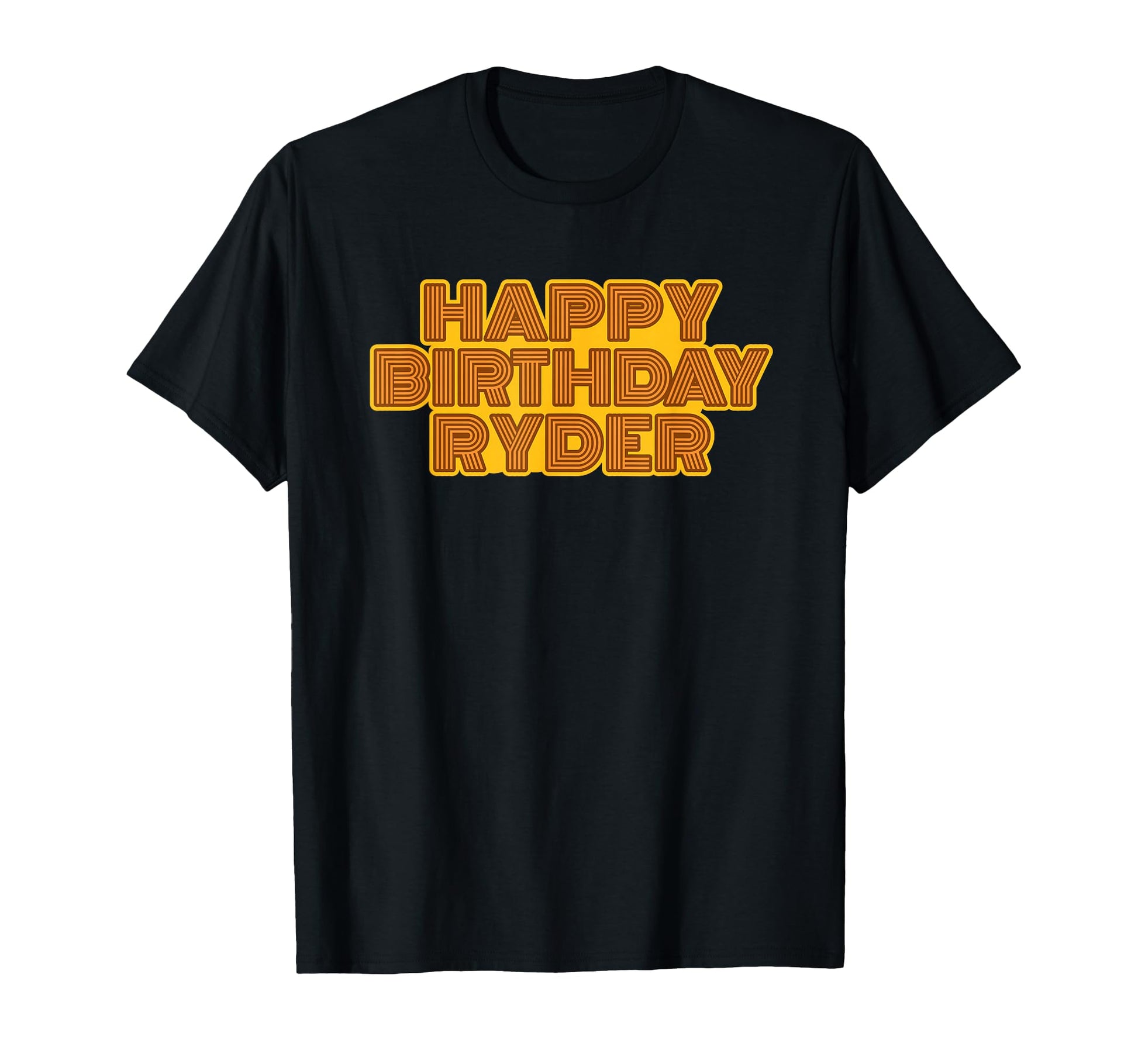 Happy Birthday Ryder Personalized Name T-Shirt - Graphic Print Men Women - T-Shirt, Sweatshirt, Hoodie