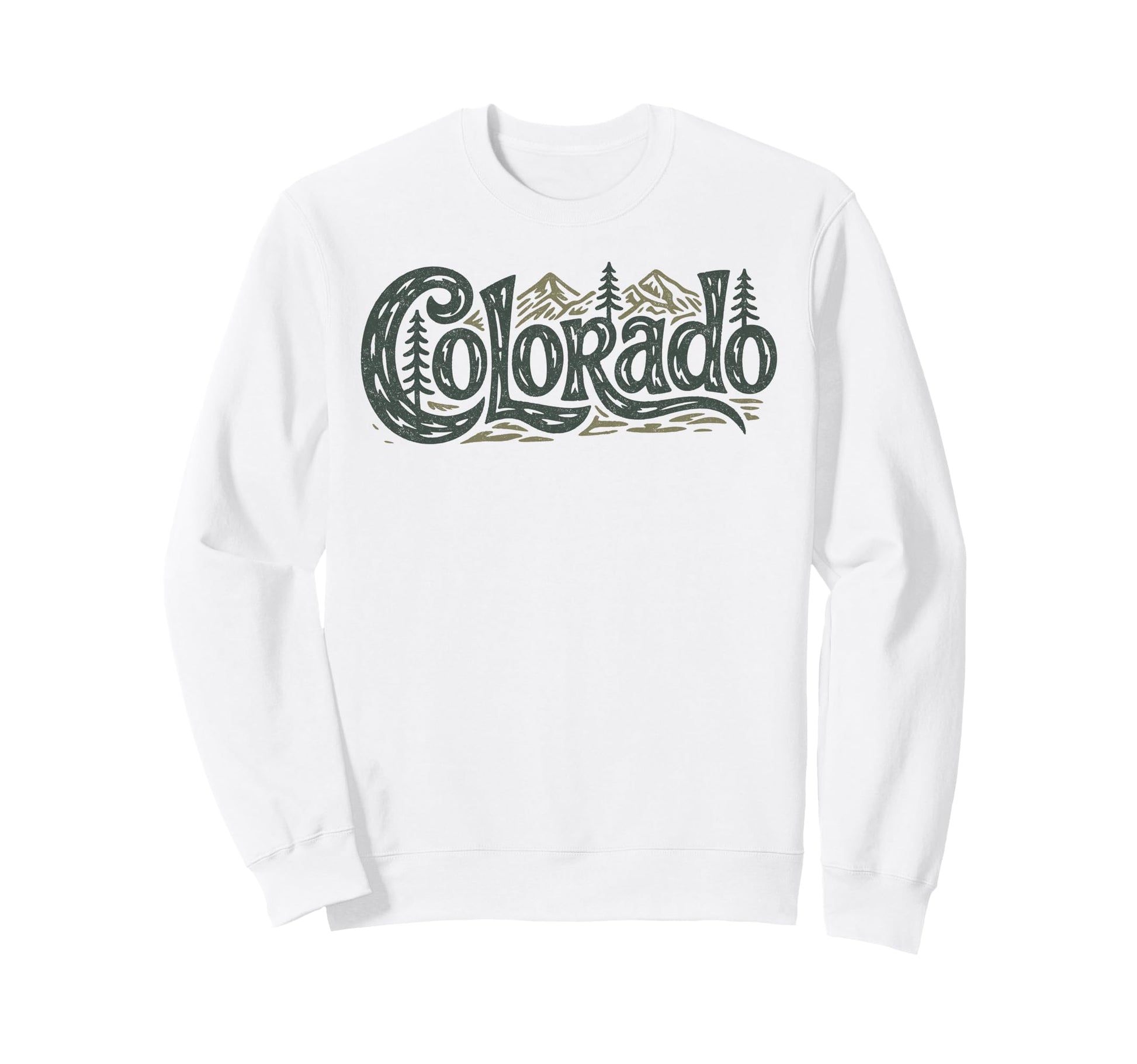 Colorado Mountains Nature Hiking Sweatshirt - Streetwear Style Men Women - T-Shirt, Sweatshirt, Hoodie