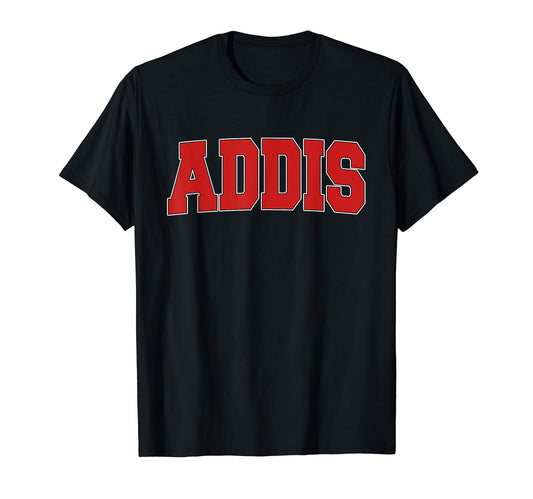 Addis La Louisiana Varsity Usa Sports T-Shirt - Streetwear Style for Adults - T-Shirt, Sweatshirt, Hoodie
