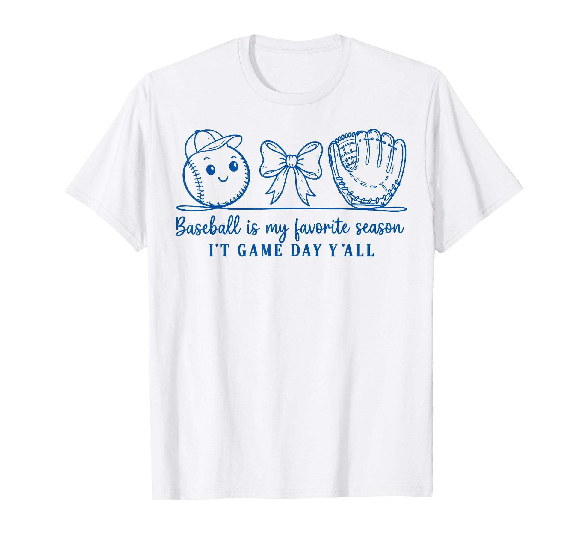 Baseball Is My Favorite Season T-Shirt - Novelty Apparel Men Women - T-Shirt, Sweatshirt, Hoodie