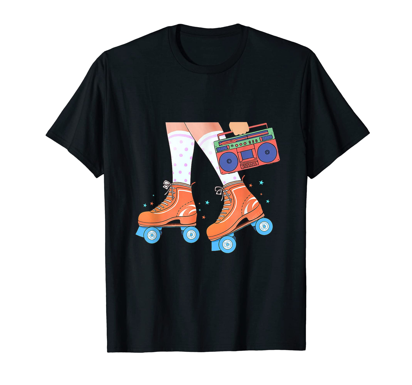 Rollerskates Funny 80S Roller Disco T-Shirt - Streetwear Style Unisex - T-Shirt, Sweatshirt, Hoodie