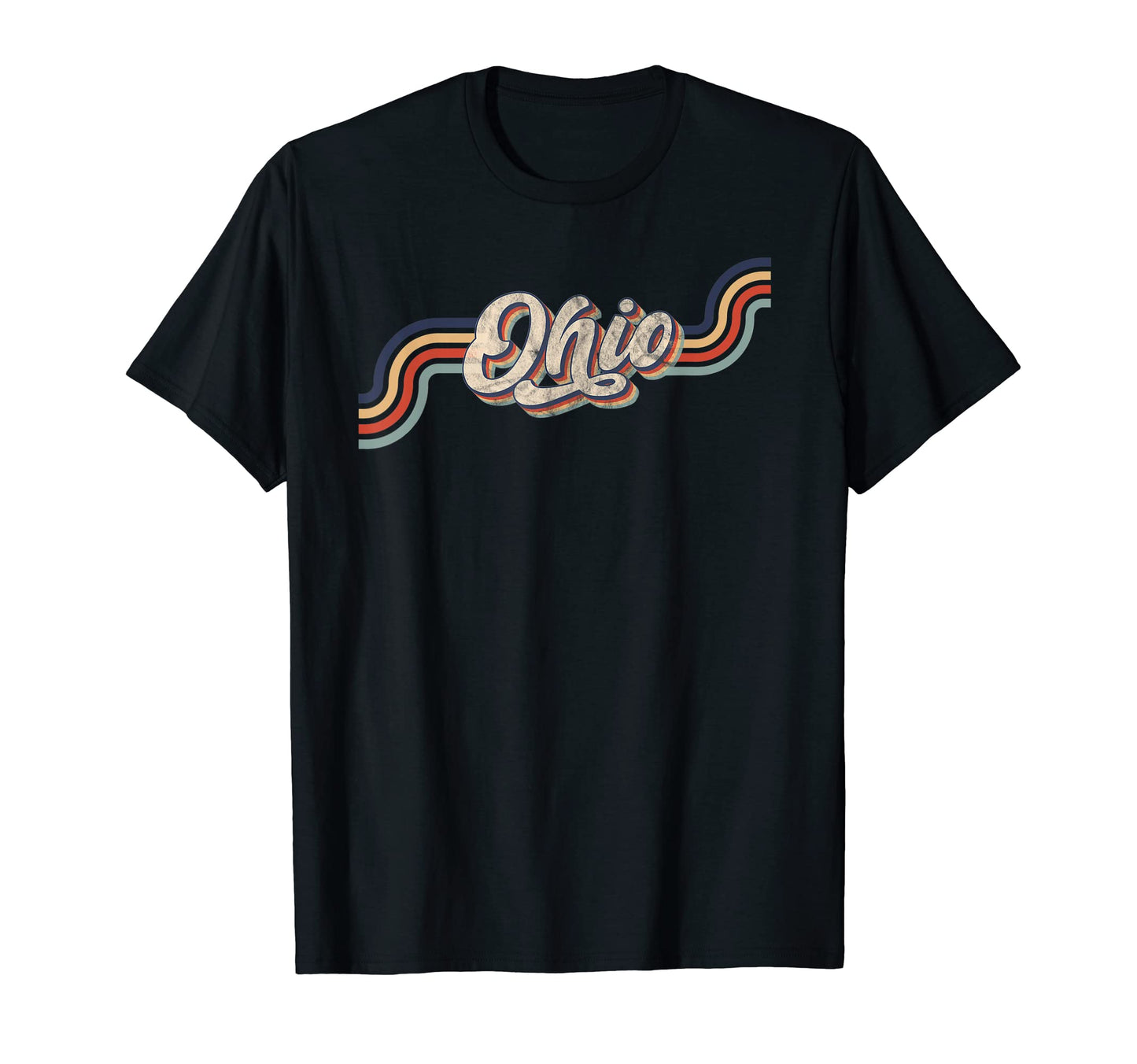 Ohio Stripes Ohio T-Shirt - Fun Novelty Design for Adults - T-Shirt, Sweatshirt, Hoodie