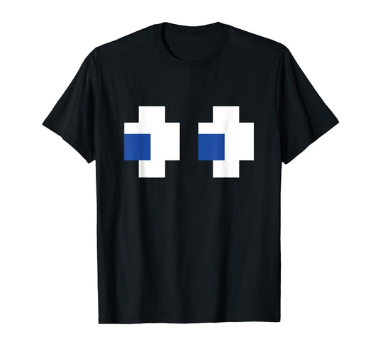 Arcade Gaming Halloween Ghost Costume T-Shirt - Minimalist Print Men Women - T-Shirt, Sweatshirt, Hoodie