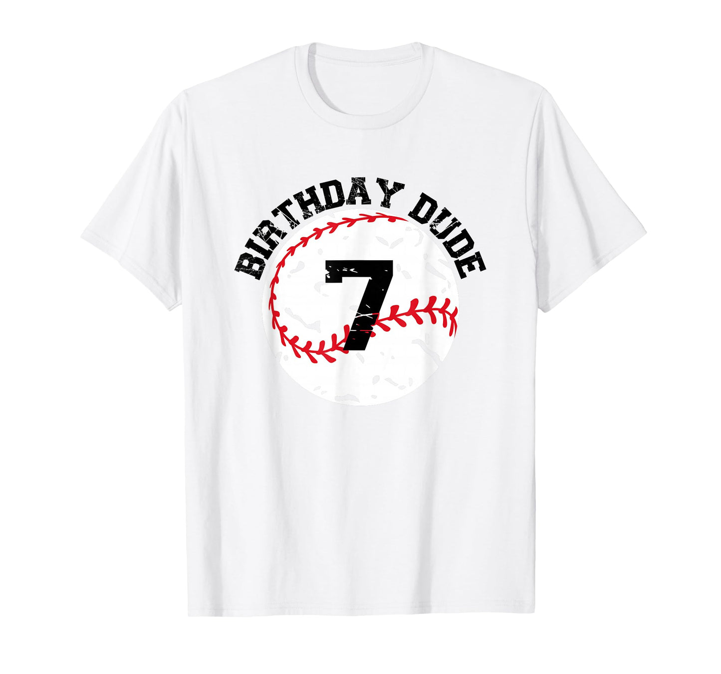 7 Year Old 7Th Birthday Dude T-Shirt - Streetwear Style for Adults - T-Shirt, Sweatshirt, Hoodie