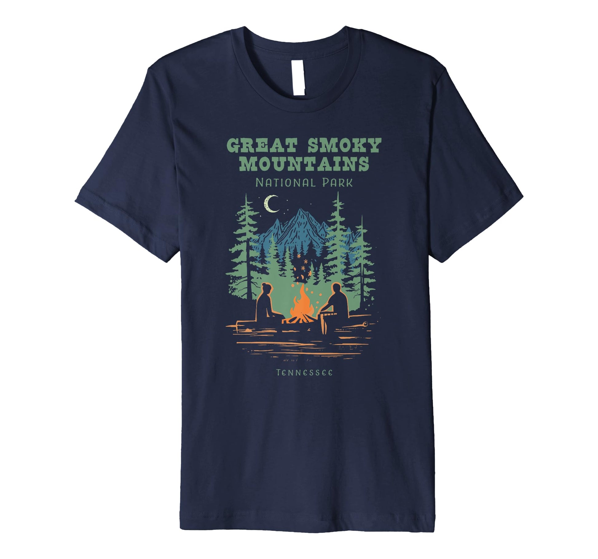 Great Smoky Mountains National Park T-Shirt - Custom Art Print for Adults - T-Shirt, Sweatshirt, Hoodie