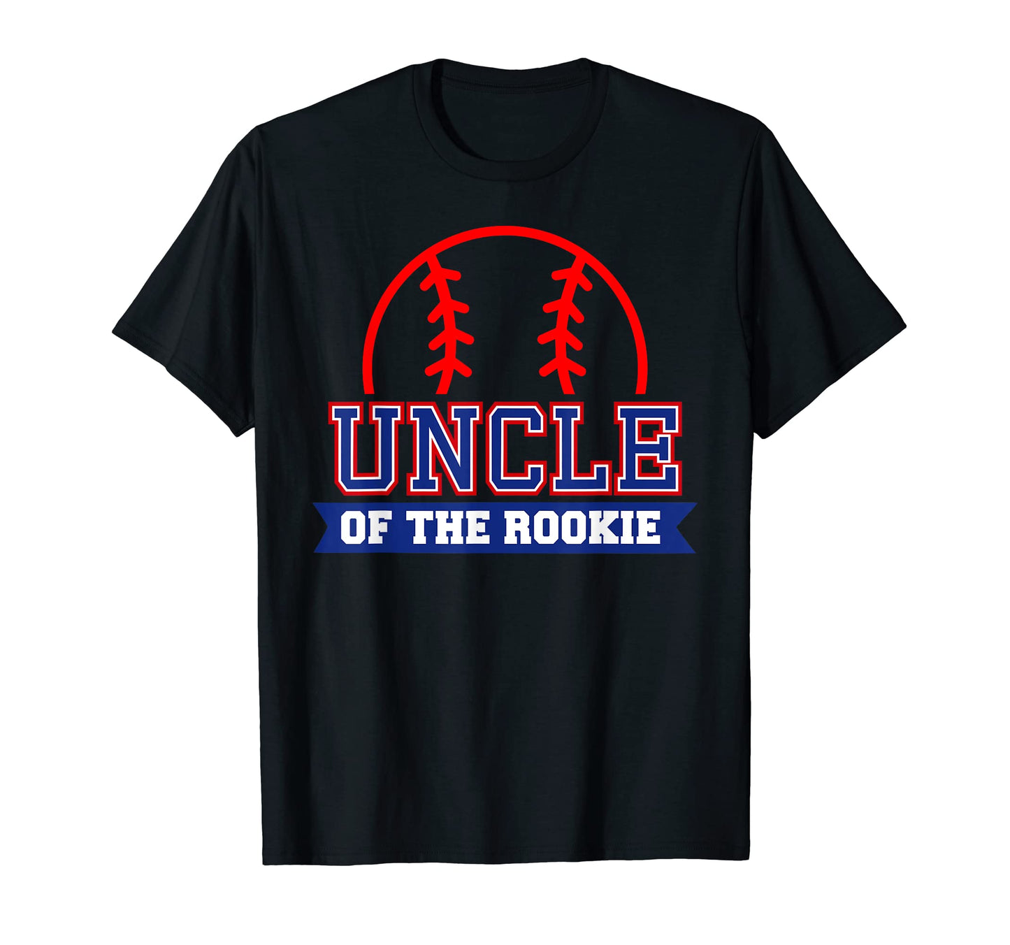 Uncle Rookie 1St Birthday Baseball T-Shirt - Aesthetic Graphic for Adults - T-Shirt, Sweatshirt, Hoodie