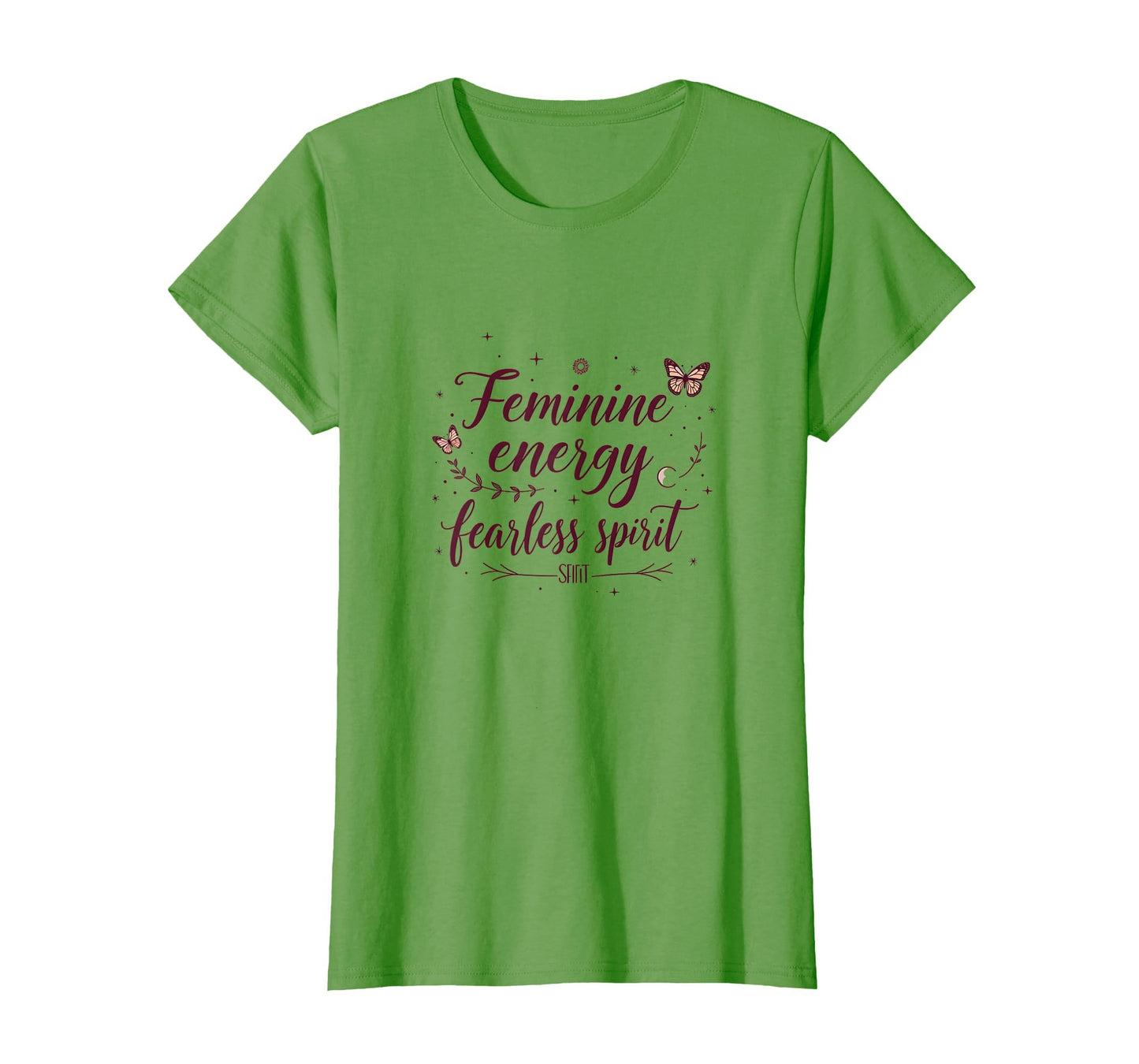 Feminine Energy Fearless Spirit T-Shirt - Minimalist Print Men Women - T-Shirt, Sweatshirt, Hoodie