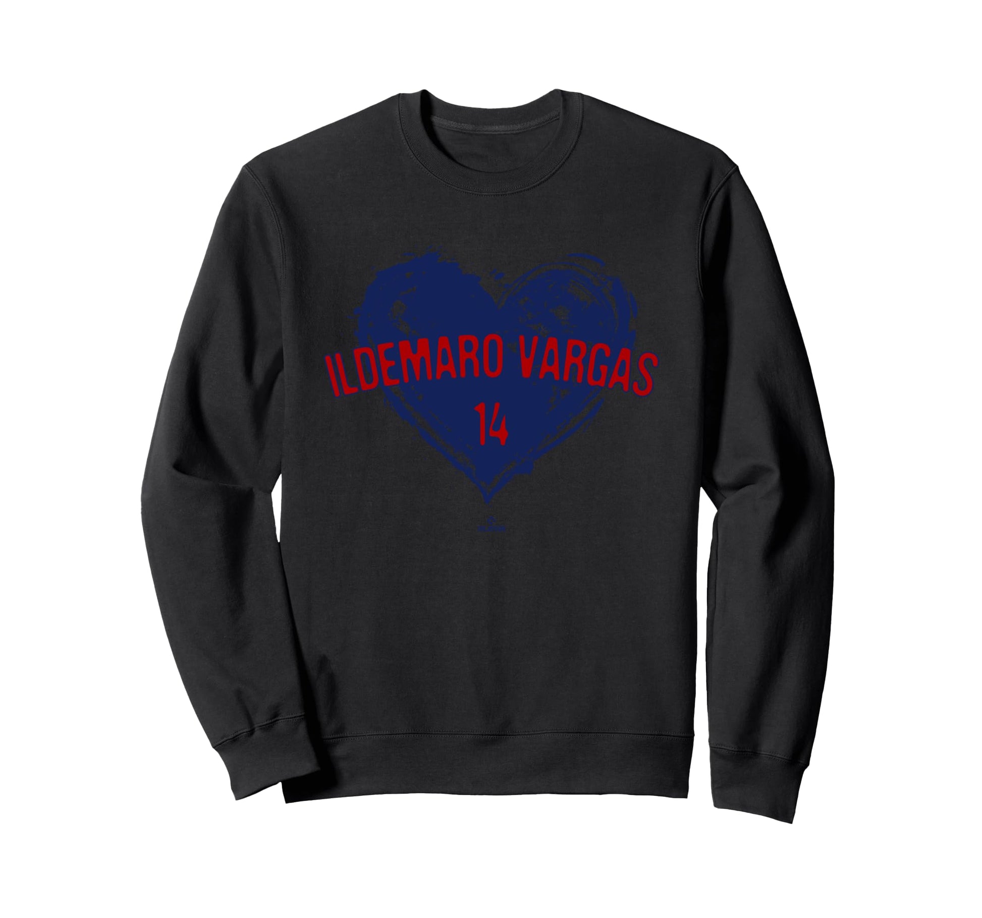 Distressed Heart Ildemaro Vargas Sweatshirt - Aesthetic Graphic for Adults - T-Shirt, Sweatshirt, Hoodie