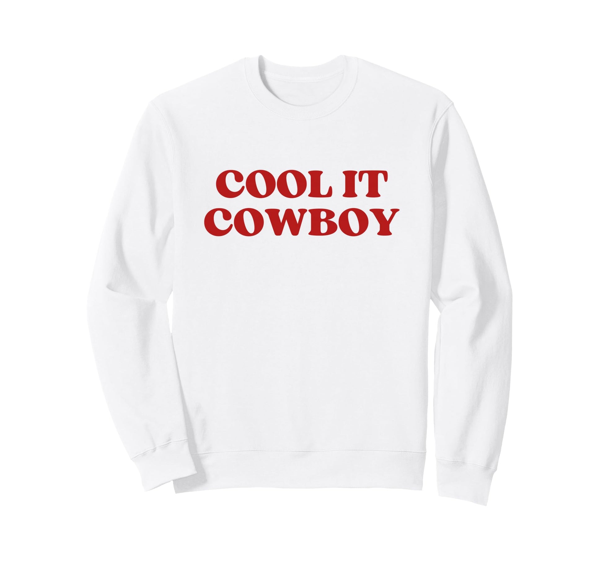It Cowboy Y2K Aesthetic Sweatshirt - Minimalist Print Men Women - T-Shirt, Sweatshirt, Hoodie