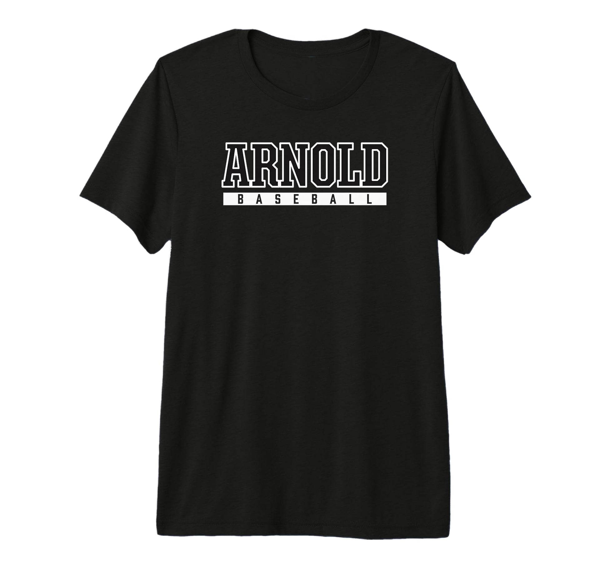 Arnold High School Baseball Tri Blend T-Shirt - Casual Everyday Wear Unisex - T-Shirt, Sweatshirt, Hoodie