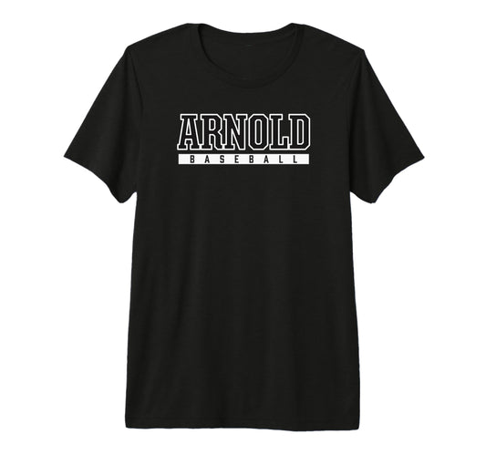 Arnold High School Baseball Tri Blend T-Shirt - Casual Everyday Wear Unisex - T-Shirt, Sweatshirt, Hoodie