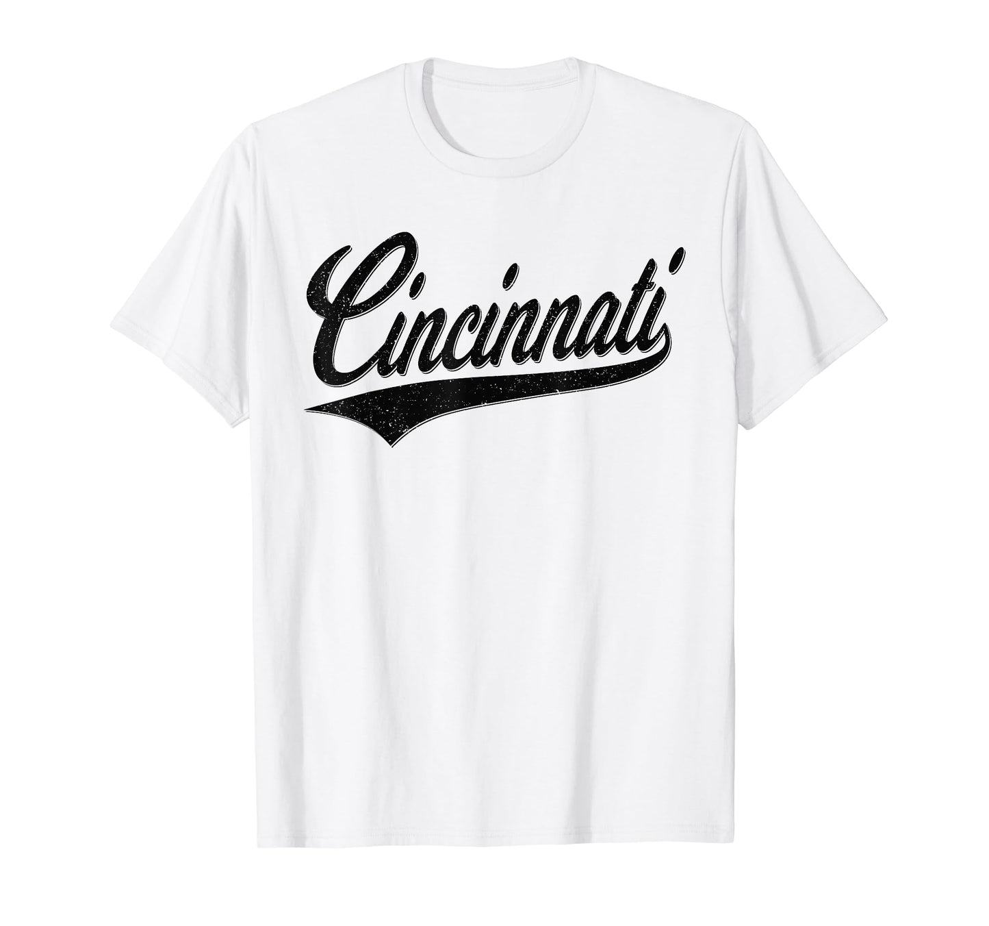 Cincinnati Ohio Varsity Script T-Shirt - Casual Everyday Wear for Adults - T-Shirt, Sweatshirt, Hoodie