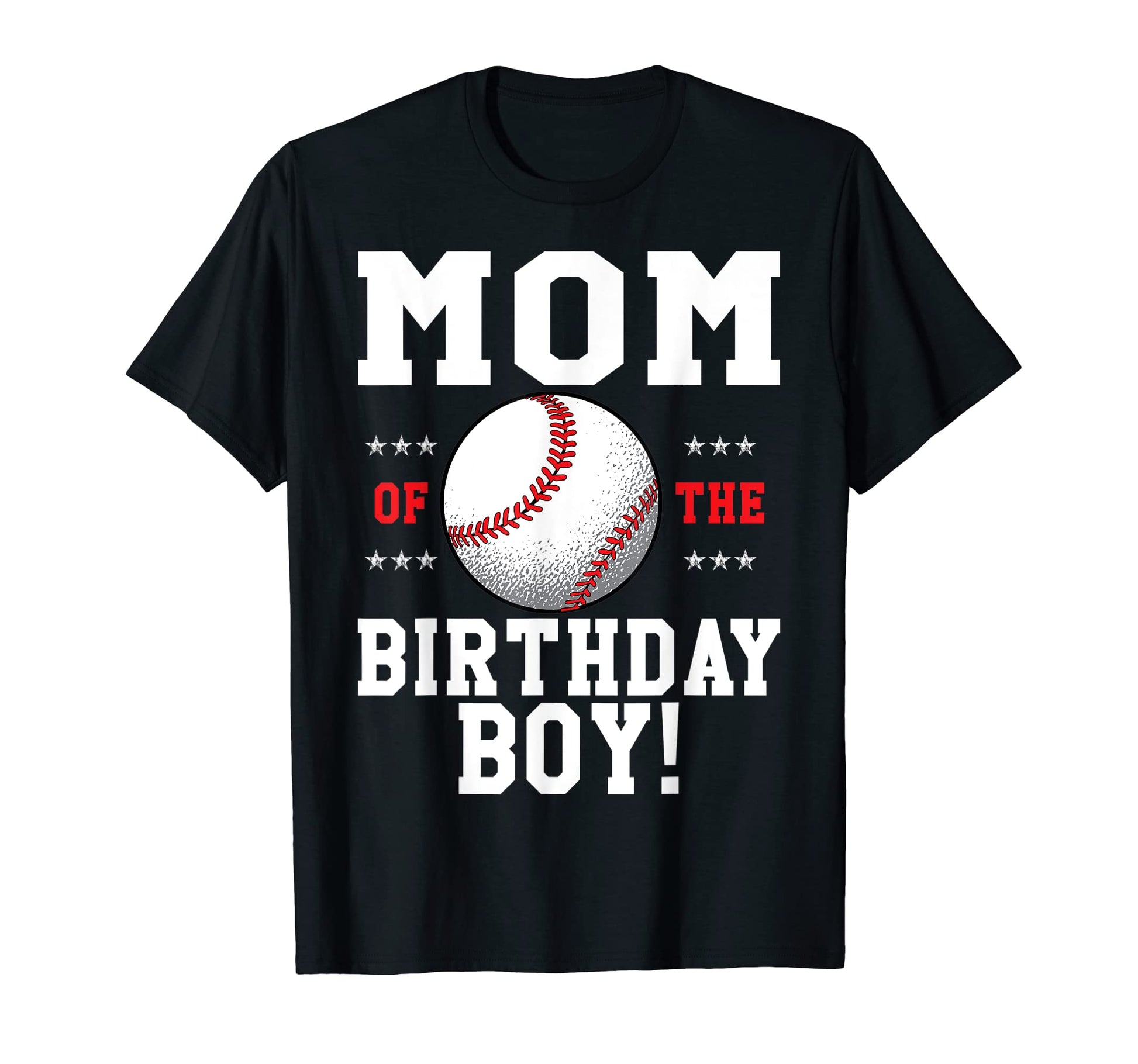 Mom Birthday Baseball Matching Family T-Shirt - Minimalist Print Men Women - T-Shirt, Sweatshirt, Hoodie