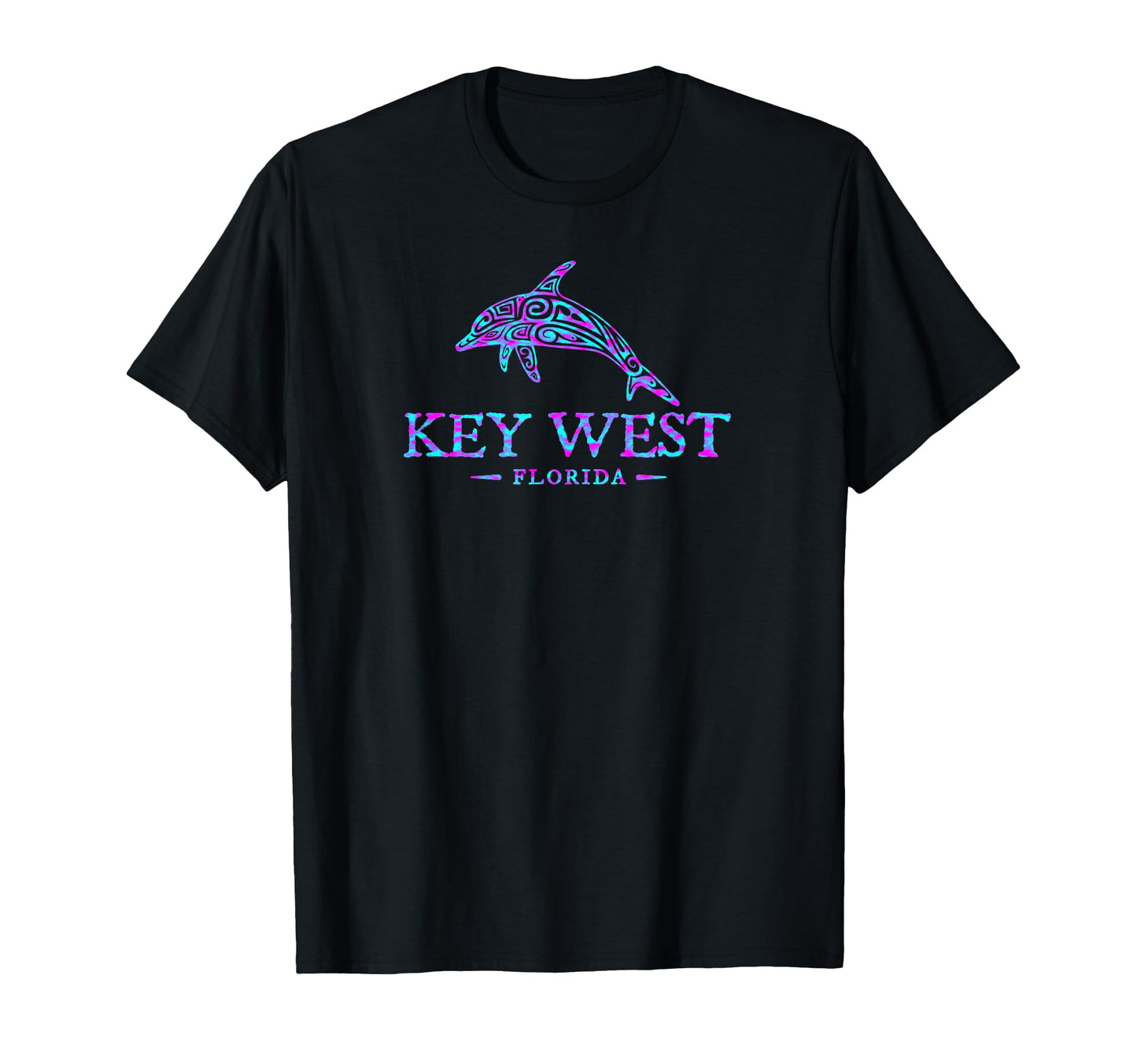 Key West Florida Dolphin T-Shirt - Casual Everyday Wear for Adults - T-Shirt, Sweatshirt, Hoodie