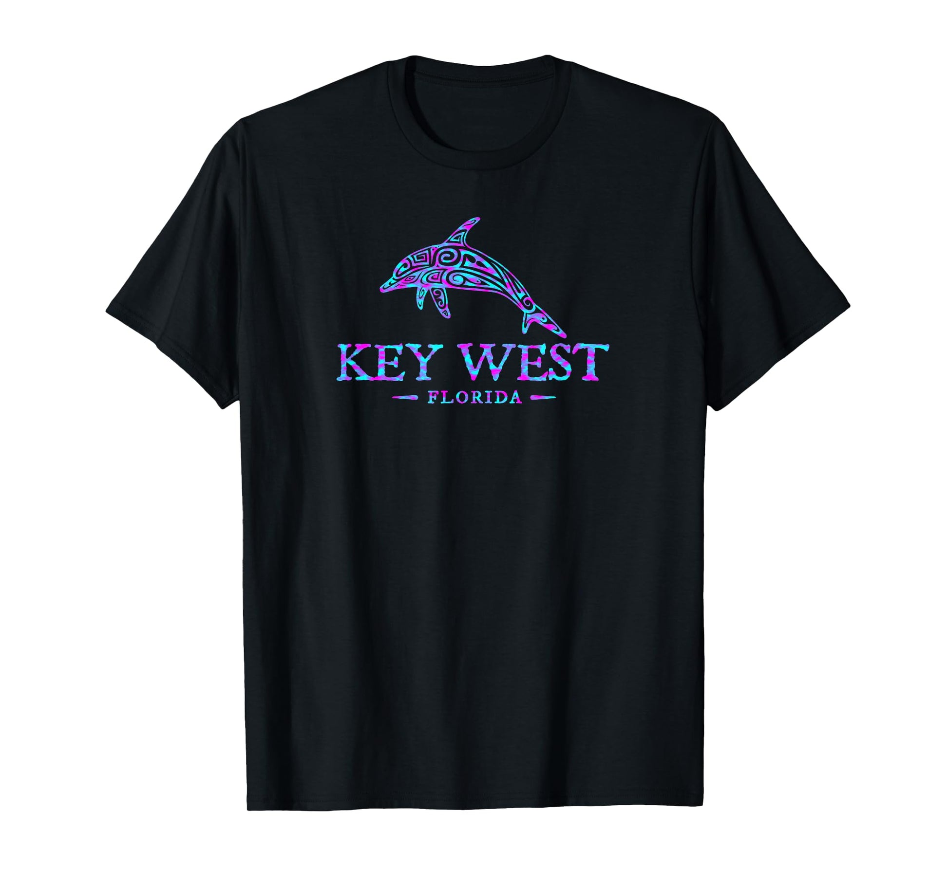 Key West Florida Dolphin T-Shirt - Casual Everyday Wear for Adults - T-Shirt, Sweatshirt, Hoodie