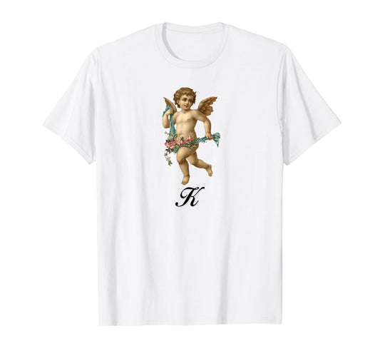 Angel K Coquette Girlcore Y2K T-Shirt - Minimalist Print for Adults - T-Shirt, Sweatshirt, Hoodie