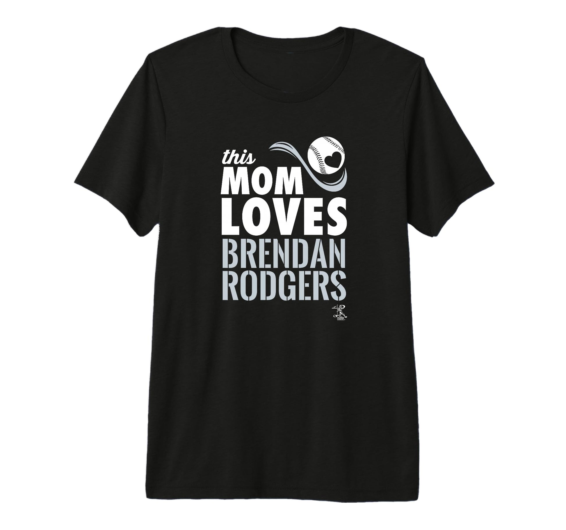 Brendan Rodgers This Mom Loves Tri T-Shirt - Minimalist Print Men Women - T-Shirt, Sweatshirt, Hoodie