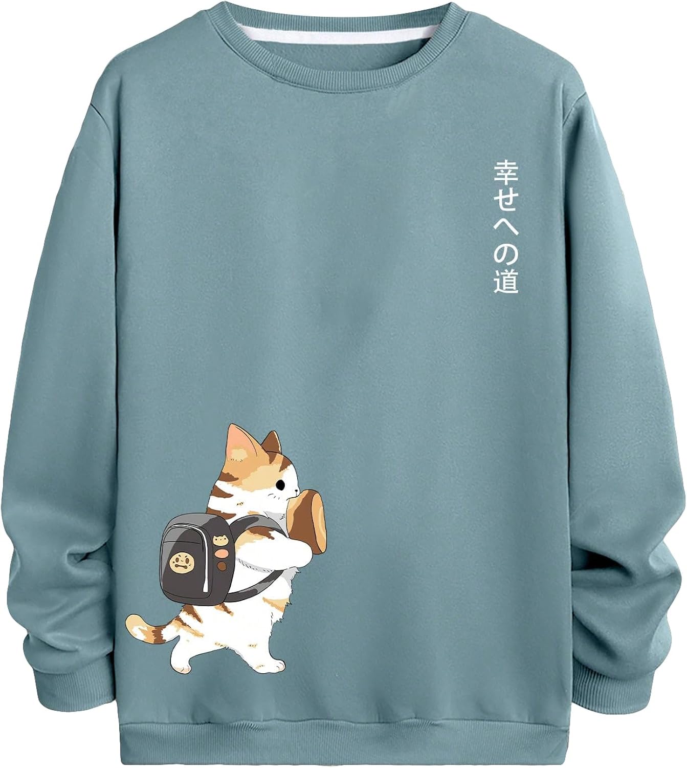 Men's Letter Cartoon Graphic Crew Neck Tops - Adult & Kids T-Shirts, Sweatshirts & Hoodies apparel design preview 1