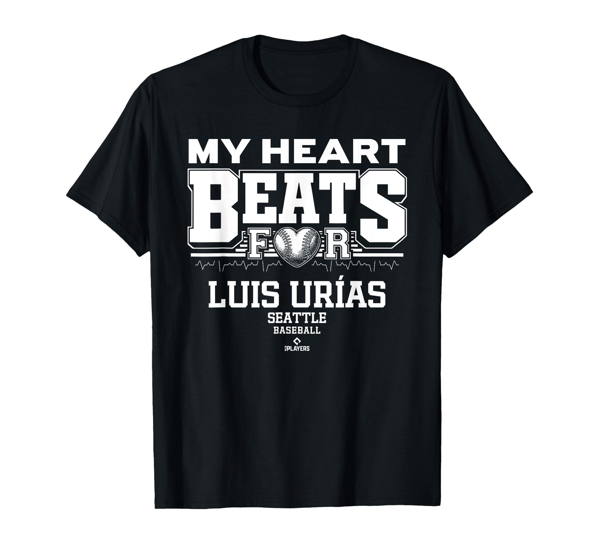 My Heart Beats Luis Ur As Seattle T-Shirt - Casual Everyday Wear Men Women - T-Shirt, Sweatshirt, Hoodie