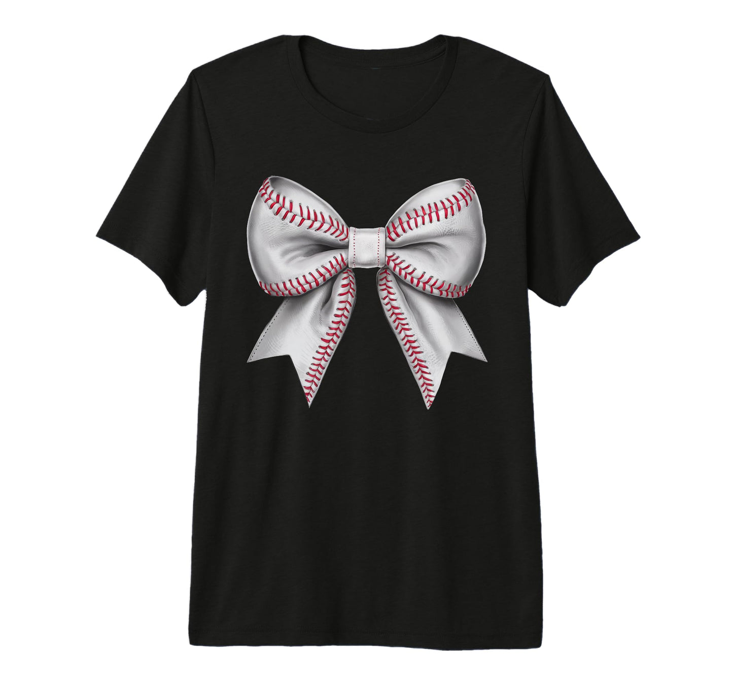 Coquette Bow Funny Baseball Lover Game Day T-Shirt - Trendy Graphic Unisex - T-Shirt, Sweatshirt, Hoodie