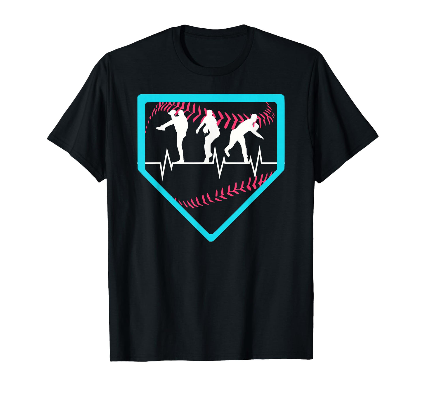 Funny Baseball Home Plate Drip T-Shirt - Unique Graphic Men Women - T-Shirt, Sweatshirt, Hoodie