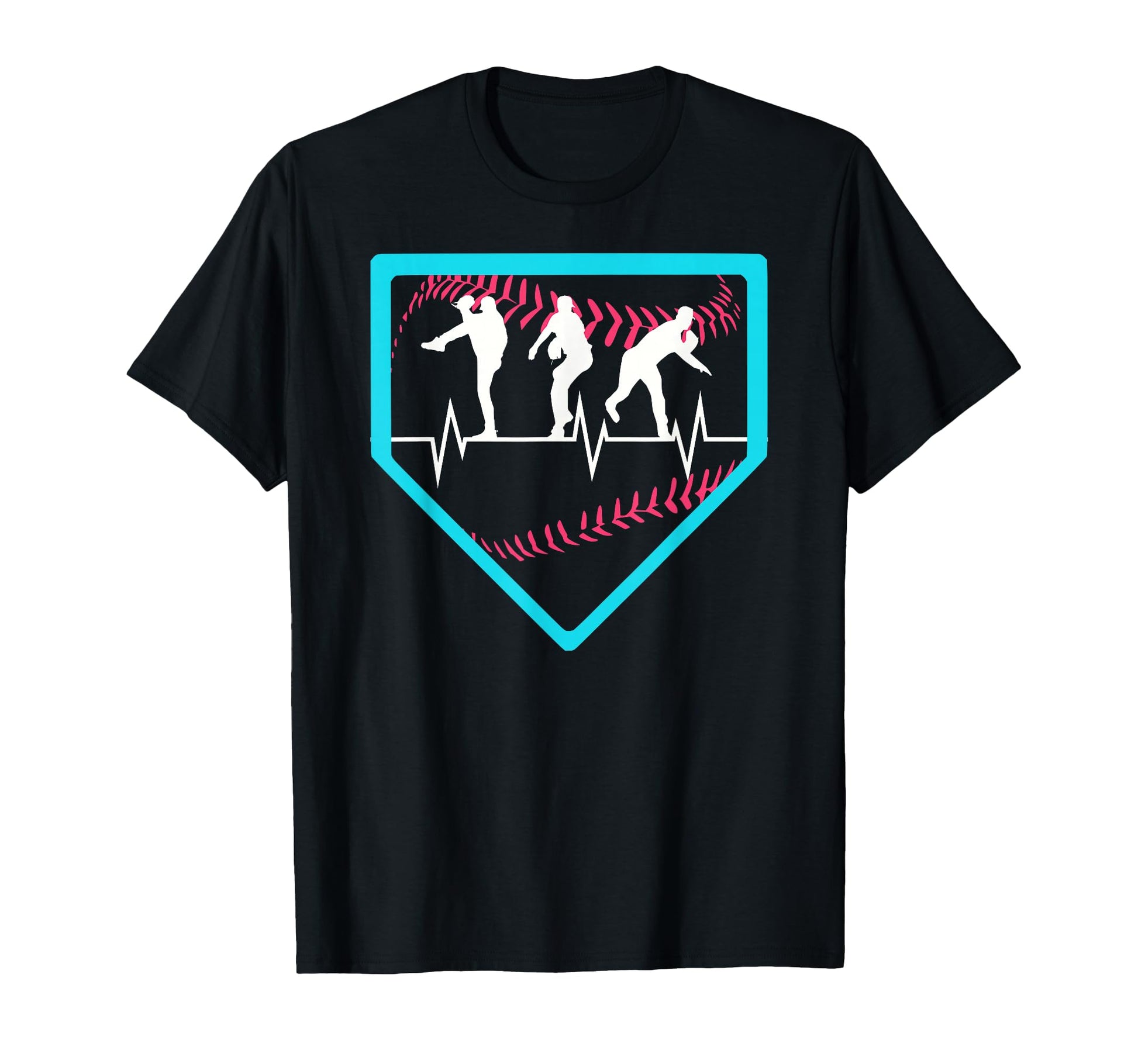 Funny Baseball Home Plate Drip T-Shirt - Unique Graphic Men Women - T-Shirt, Sweatshirt, Hoodie