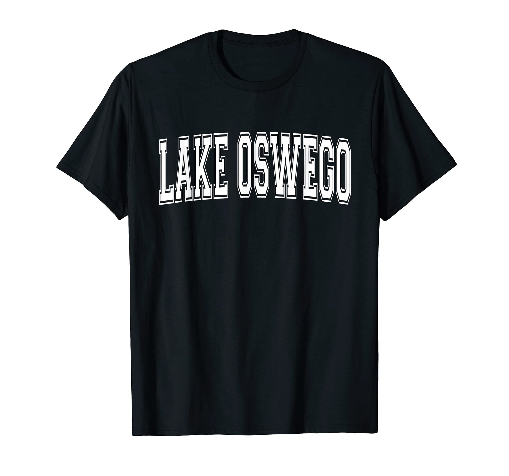 Lake Oswego Or Oregon Usa Sports Varsity T-Shirt - Graphic Print Men Women - T-Shirt, Sweatshirt, Hoodie