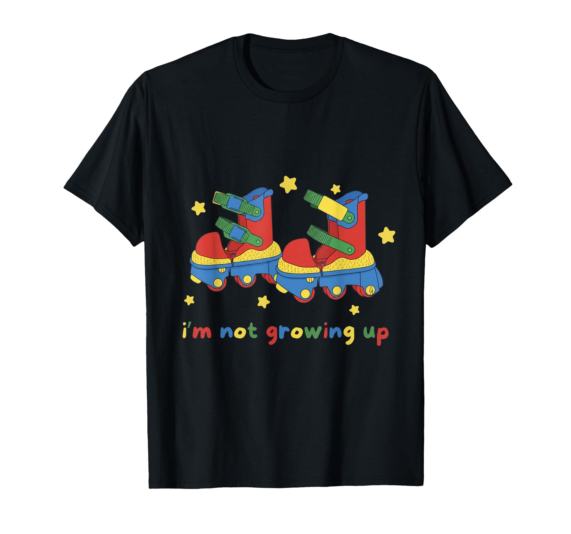 Kidcore Aesthetic Roller Skates Im T-Shirt - Custom Art Print Men Women - T-Shirt, Sweatshirt, Hoodie