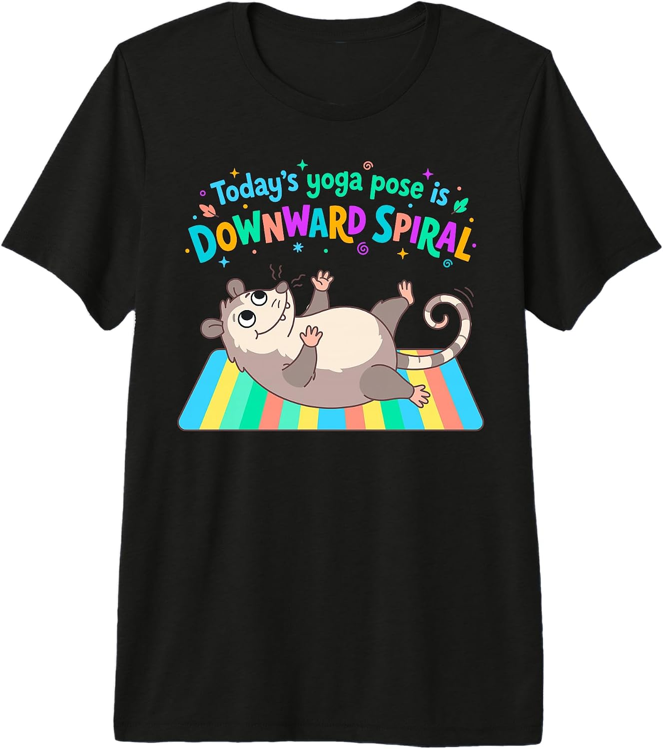 Yogis Yoga Meditation Om Inhale Exhale Namaste Zen - Adult & Kids T-Shirts, Sweatshirts & Hoodies apparel design preview 1