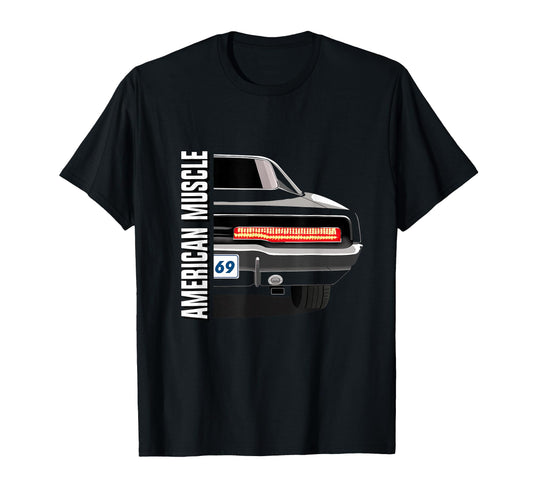 69 Charger Old School American T-Shirt - Custom Art Print for Adults - T-Shirt, Sweatshirt, Hoodie