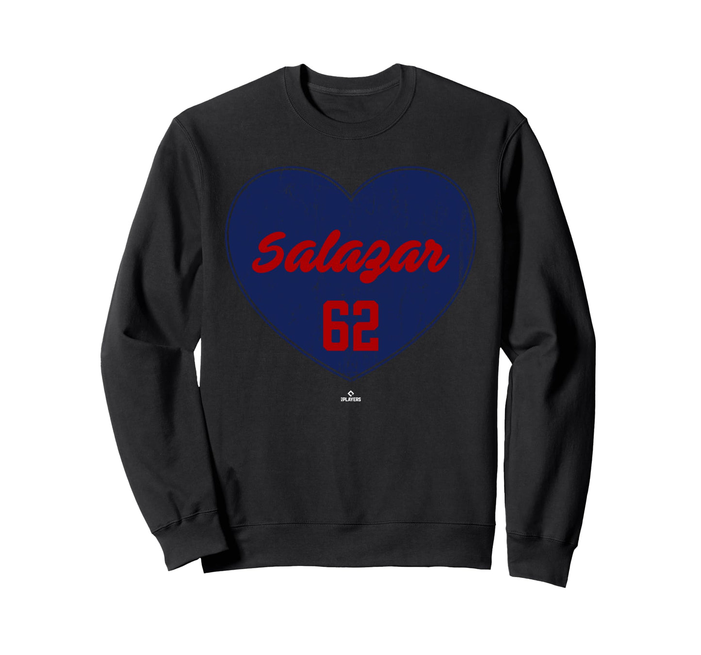 Distressed Heart Eduardo Salazar Sweatshirt - Graphic Print for Adults - T-Shirt, Sweatshirt, Hoodie