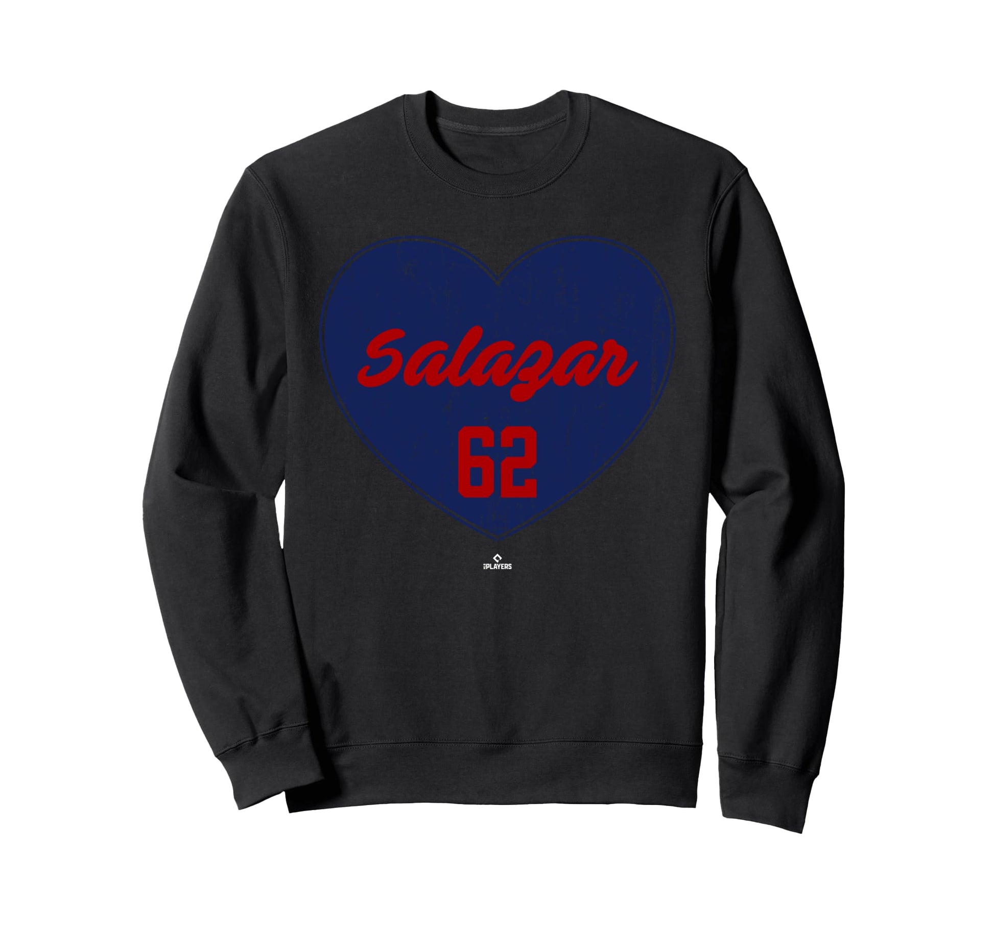 Distressed Heart Eduardo Salazar Sweatshirt - Graphic Print for Adults - T-Shirt, Sweatshirt, Hoodie