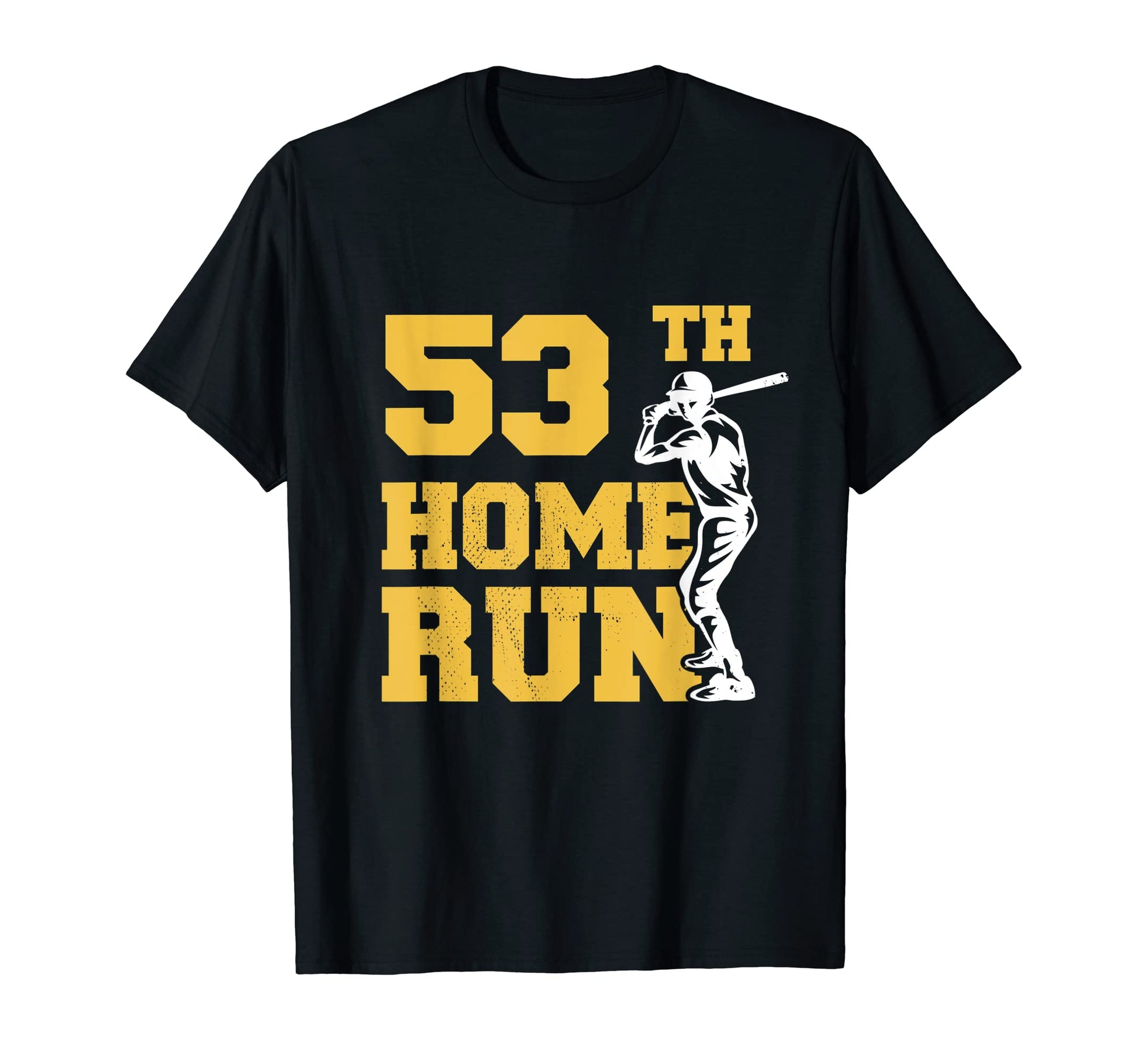 53Th Home Run Baseball Funny 53Th T-Shirt - Trendy Graphic for Adults - T-Shirt, Sweatshirt, Hoodie