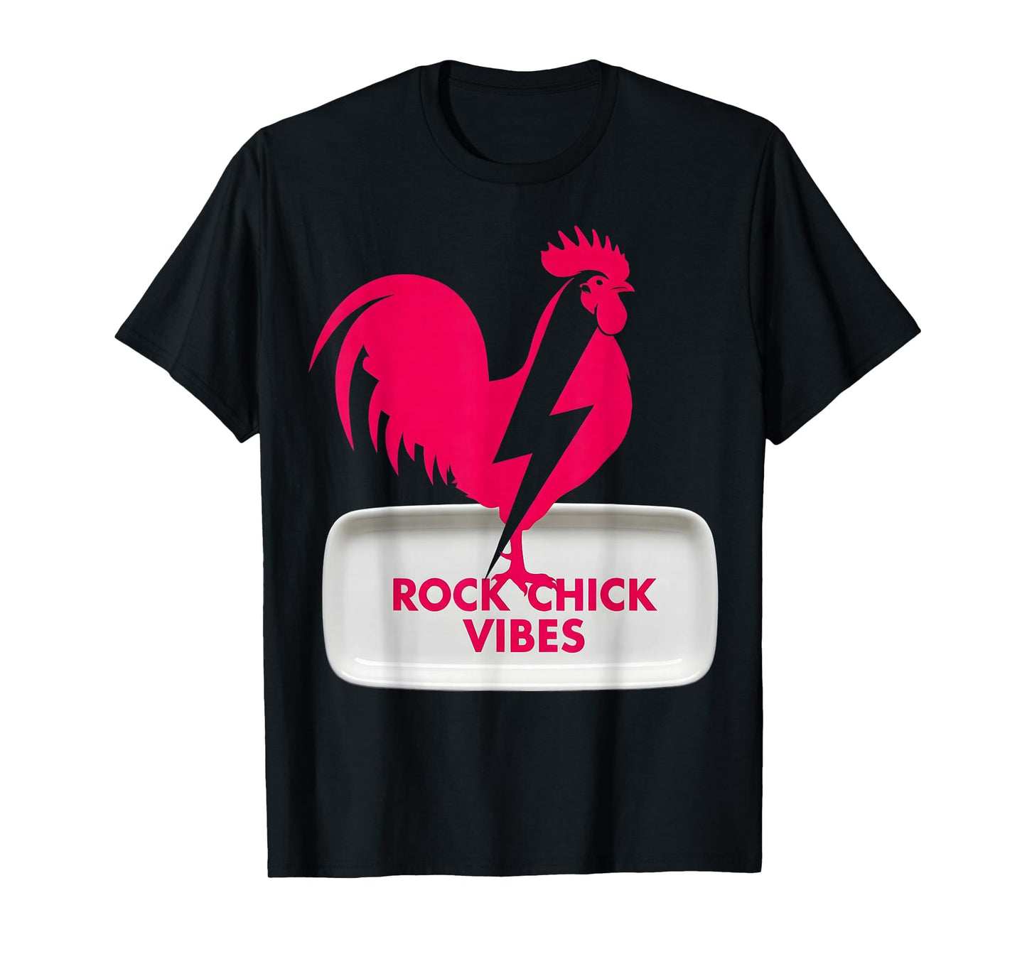 Rock Chick Vibes Womens Rock N Roll T-Shirt - Aesthetic Graphic Men Women - T-Shirt, Sweatshirt, Hoodie