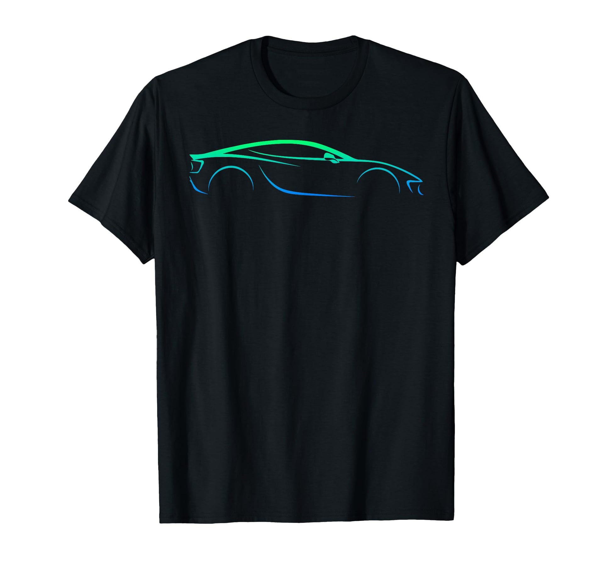 Racing Car Racer Driver Dad Modern Race T-Shirt - Custom Art Print Unisex - T-Shirt, Sweatshirt, Hoodie